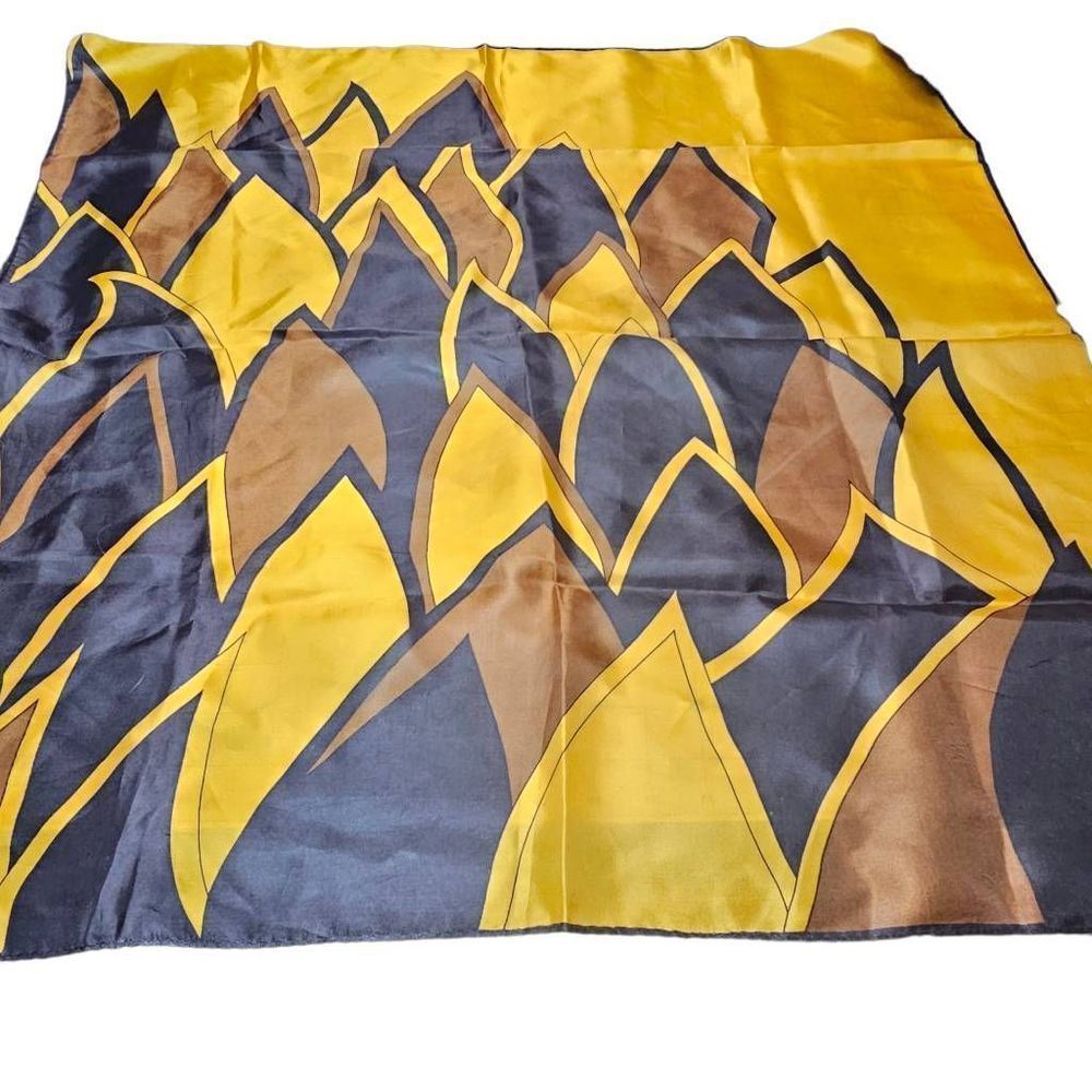 Vintage Abstract Square Fashion Scarf